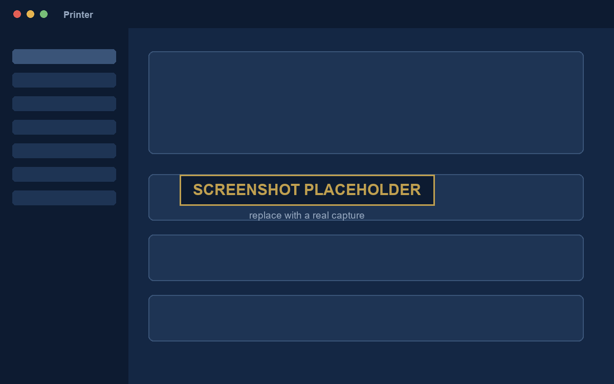 USS Printer — screenshot placeholder
